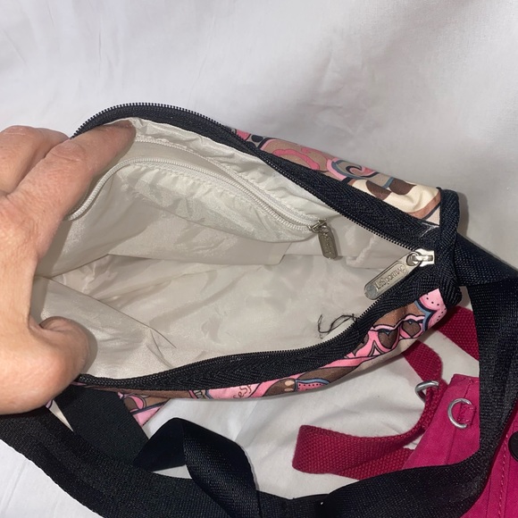 Lesportsac Bags Lesportsac Pink Paisley Crossbody And Matching Mini
